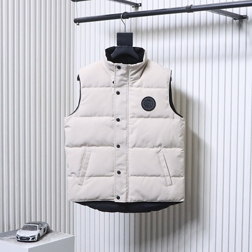CA Goose Vest Black Label White 2