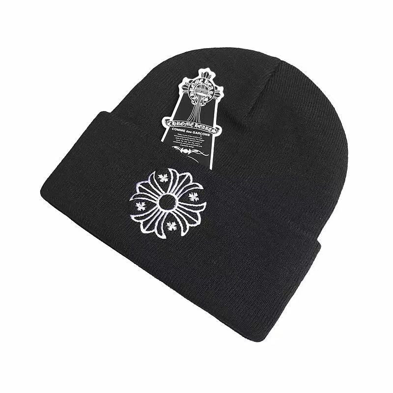 Chrome Hearts Plus Cross Beanie Black 2