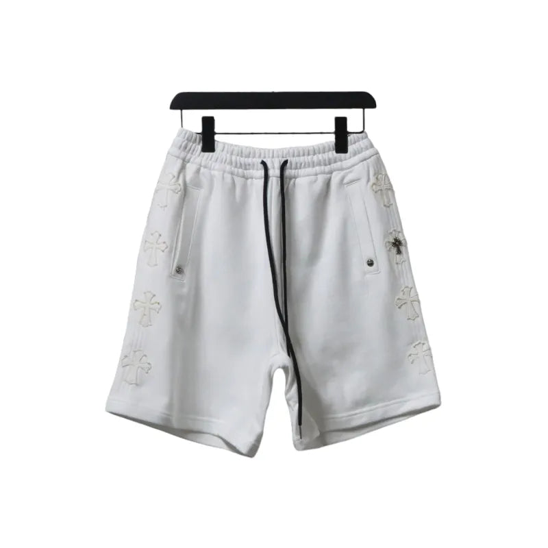 Chrome Hearts Shorts White Grey