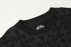 Chrome Hearts Cross Logo Monogram Scroll Logo Tee Black 2