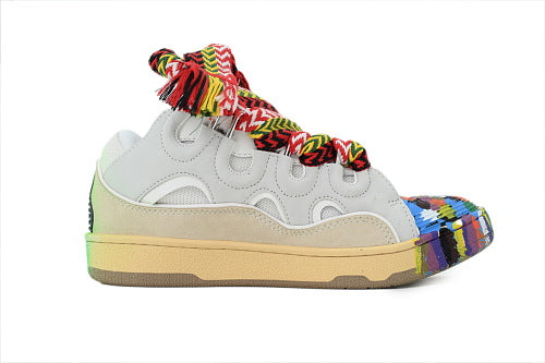 Lanvin Leather Curb White Graffiti 2