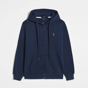 Polo Ralph Lauren Hoodie Navy with Navy Lace 2