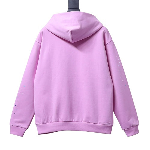Sp5der OG Web Hoodie Pink 2